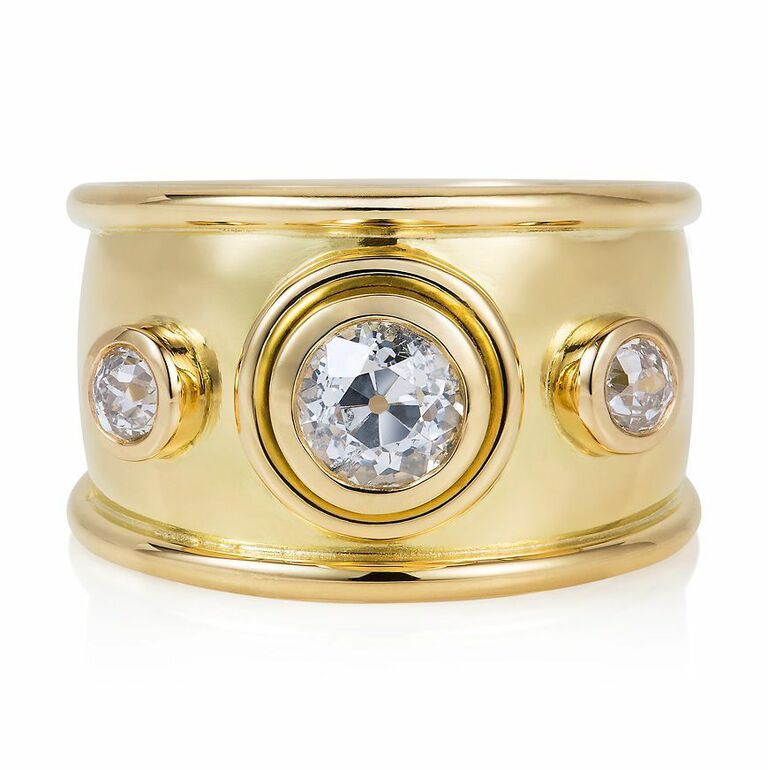 Diamond and Gold ring