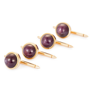 star ruby studs